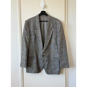 Vintage MANI by GIORGIO ARMANI Silk Wool Blend Sport Coat Blazer Italy 42R